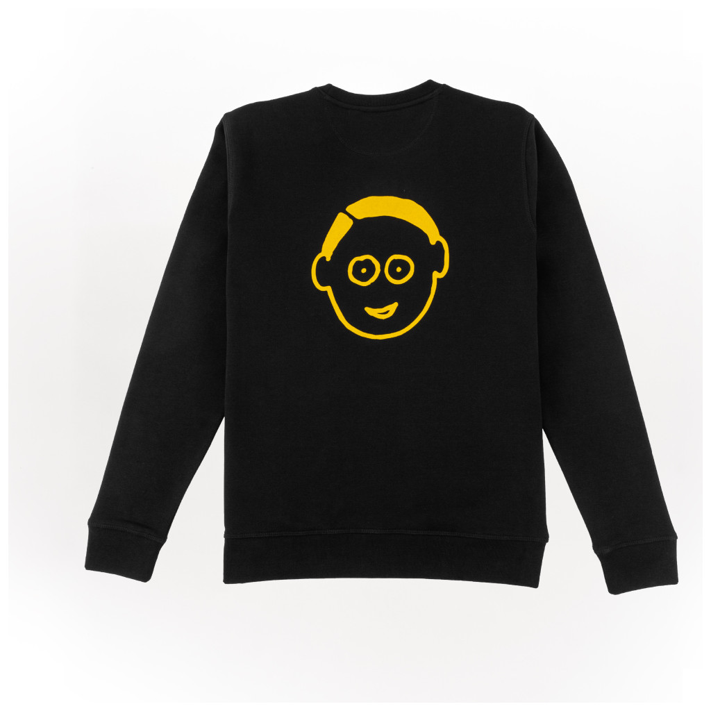 Café Joyeux - Sweat Shirt Adulte Noir - Dos