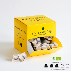 Café x 100 capsules Le Naturel Bio - Café de Spécialité - Café Joyeux