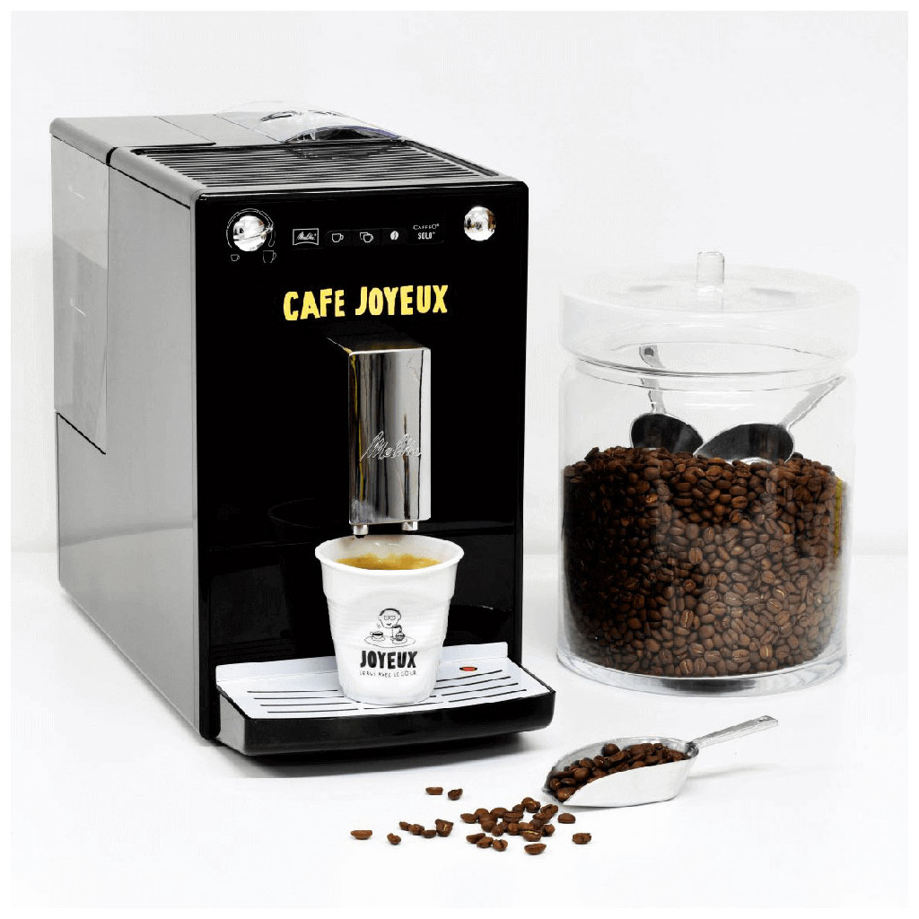Compact and quality coffee bean machine - Café Joyeux